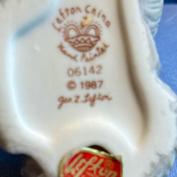 Schnauzer Dog Figurine 06142 Lefton Signed Joe Lefton 1987 - Picture 9 of 11